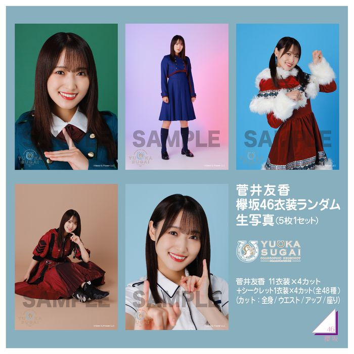 欅坂46 初制服 菅井友香コンプ 生写真 欅坂46 初制服 生