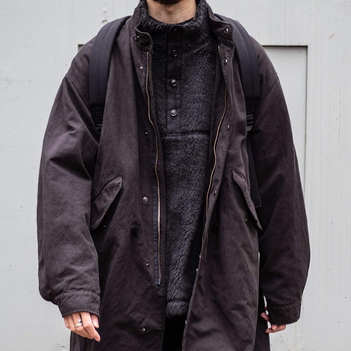 Cotton Linen Oxford Mod's Coat｜nest Robe International Online Store