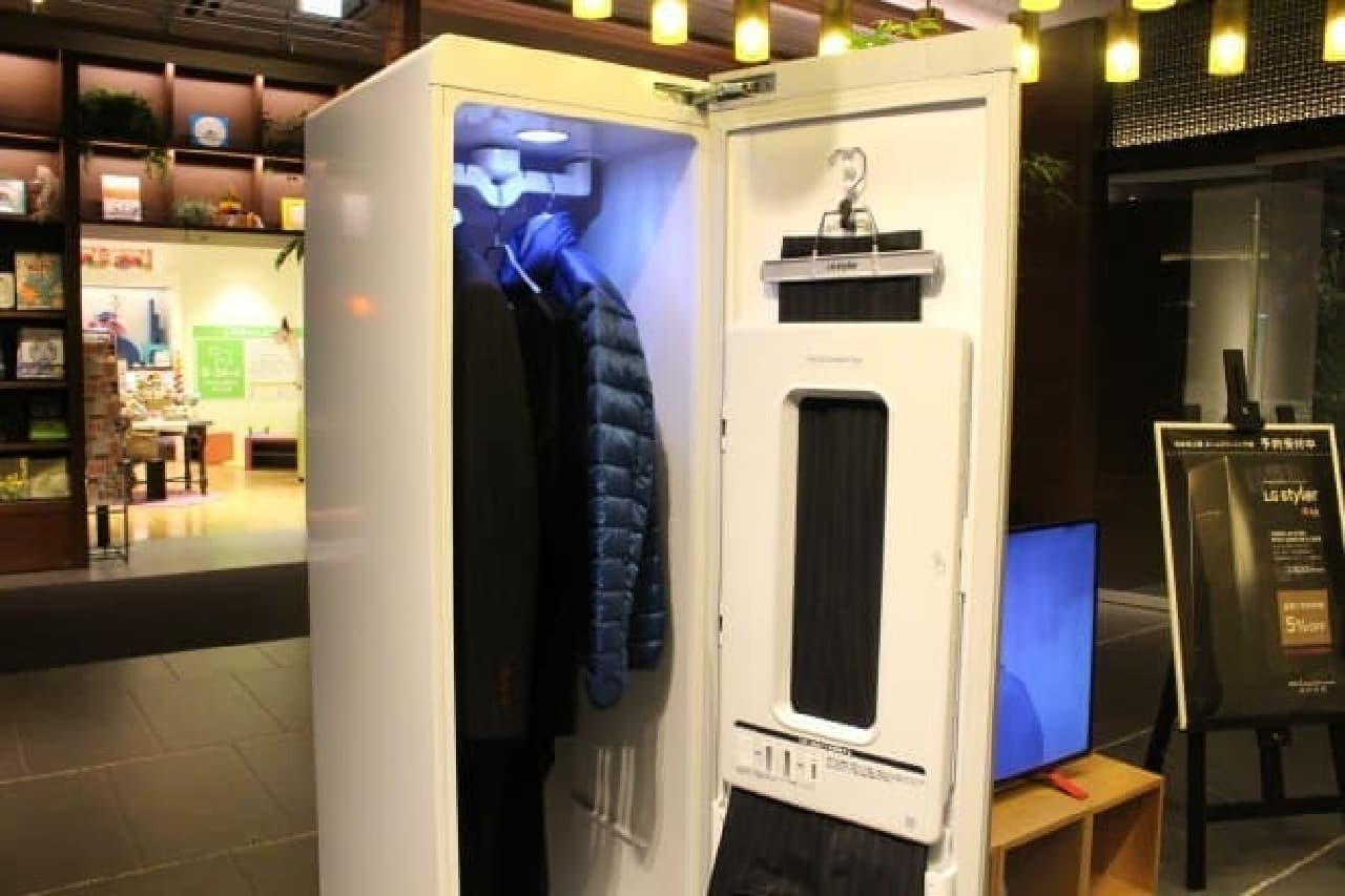 ついに】おうちでクリーニングできるクローゼット型マシン「LG styler