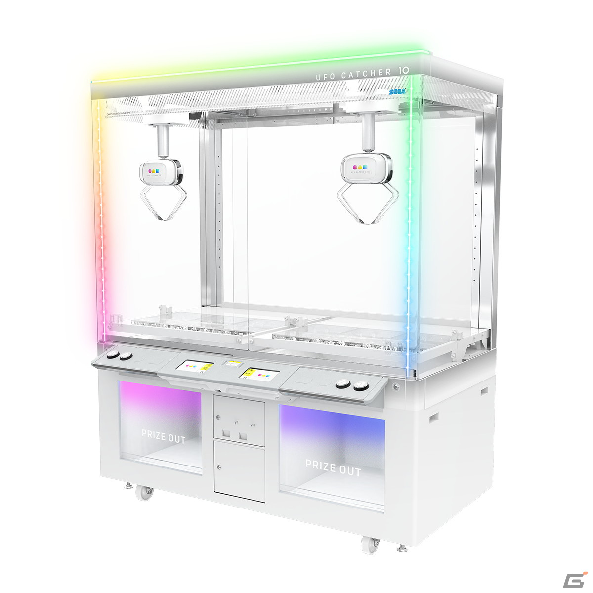 クレーンゲーム「UFO CATCHER 10」が稼働開始！業界初のダブル