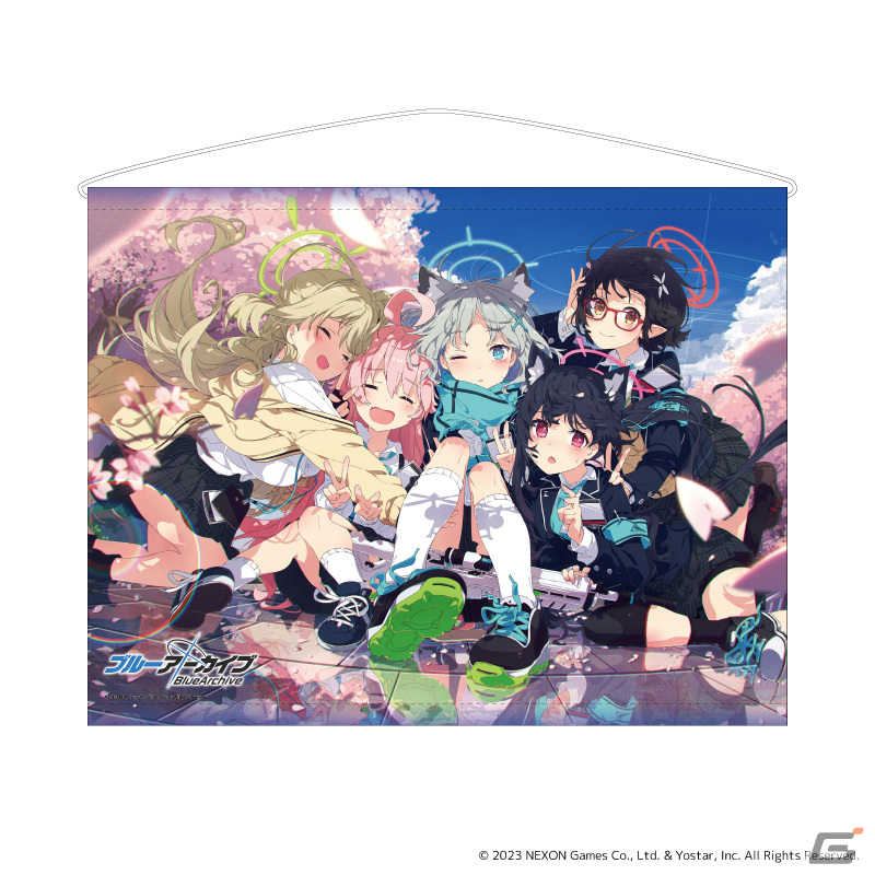 ブルアカ」シロコたち対策委員会の描き下ろしイラストを使用したT