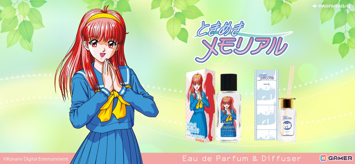 ときめきメモリアル」藤崎詩織をイメージした清楚なホワイトフローラル