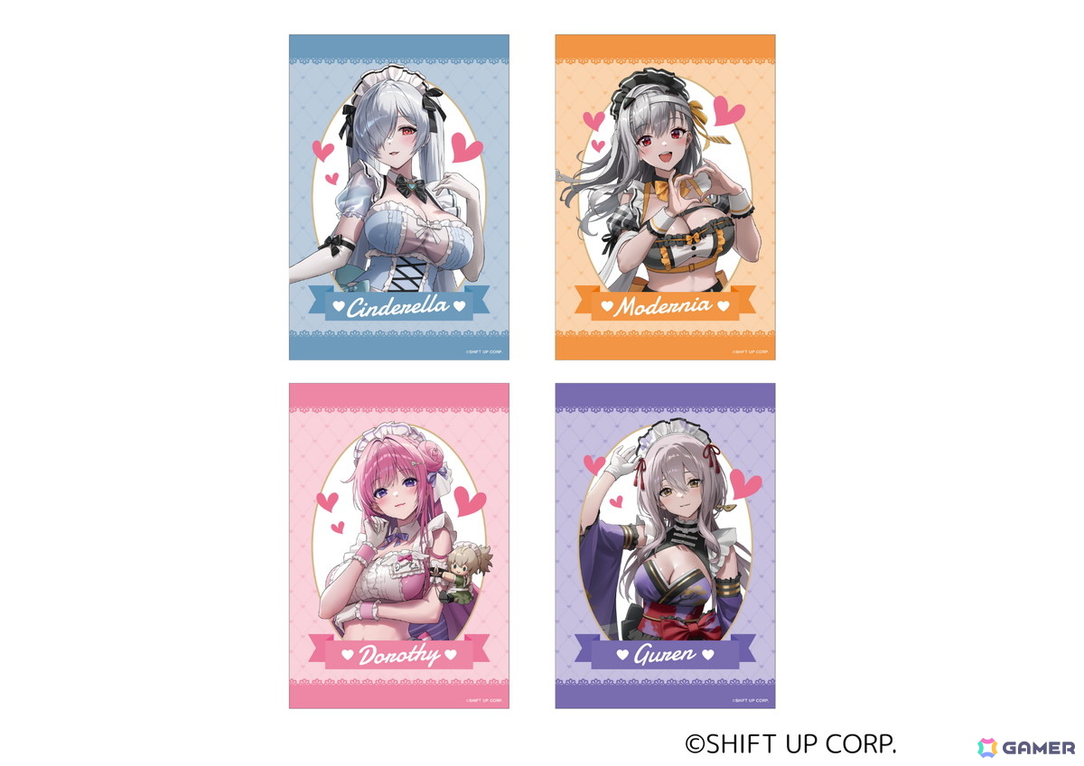 シンデレラ、モダニア、ドロシー、紅蓮がカフェ店員衣装に！and