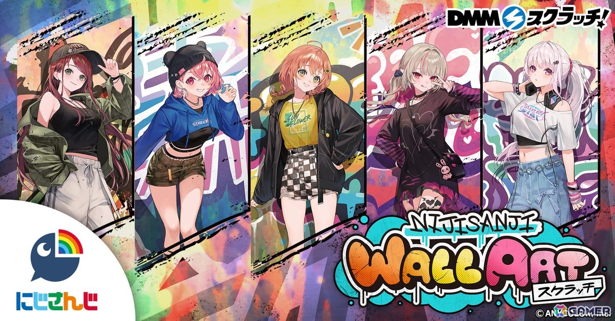 にじさんじ」ストリートファッション姿の笹木咲さん、本間ひまわりさん