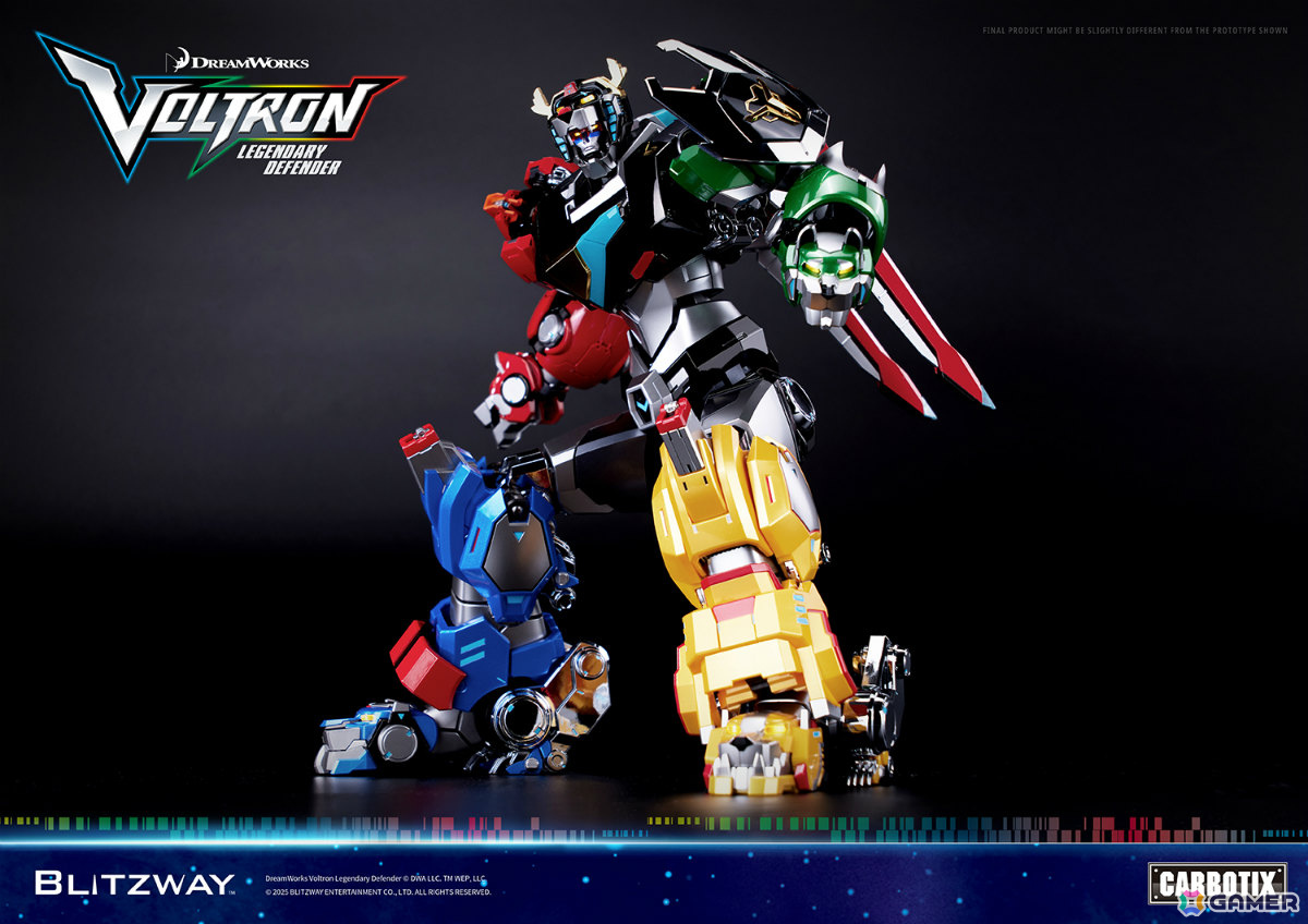 アニメ「ヴォルトロン」の10周年を記念した「CARBOTIX ヴォルトロン