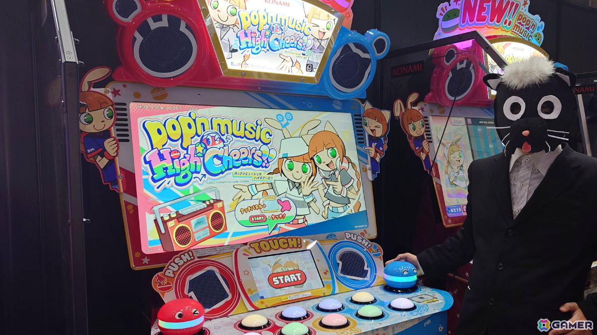 ポップン新筐体の“でっかポップ君”やオプションの仕様など「pop'n
