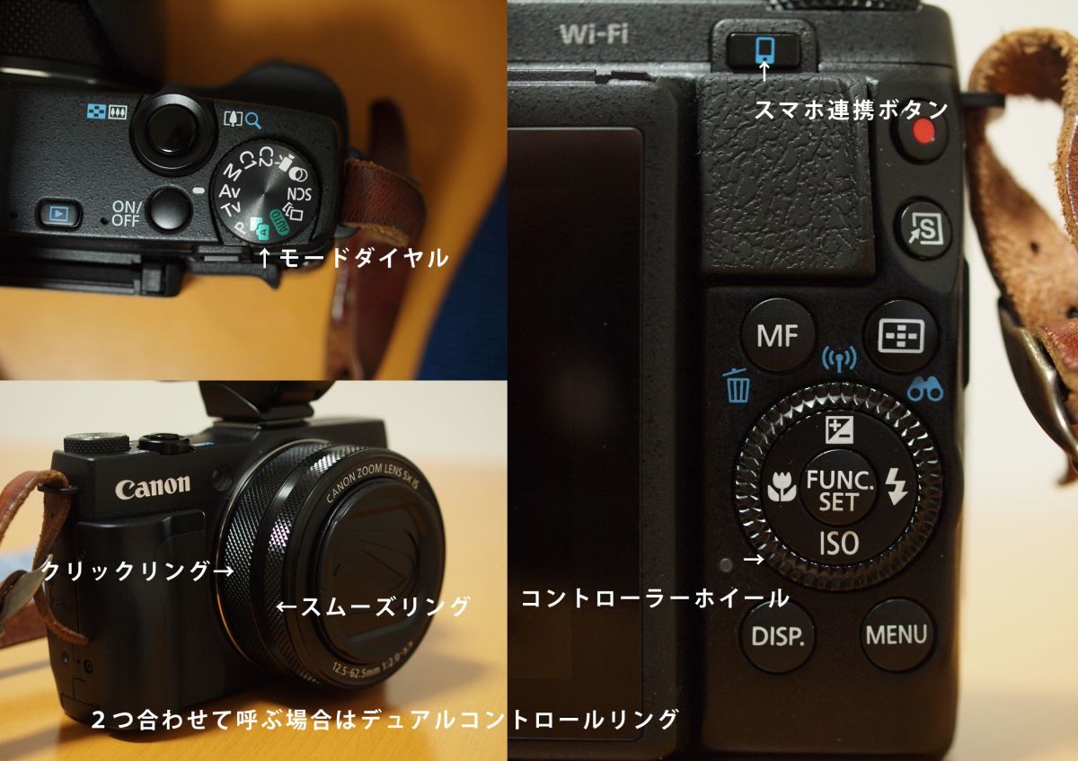 PowerShot G1 X MarkII レビュー13 〜1ヶ月使ってみて分かった操作