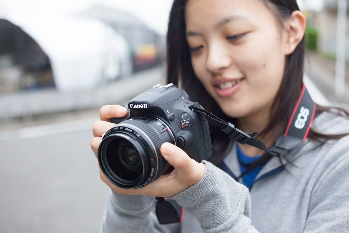 Kiss X7の標準レンズ。 | GANREF