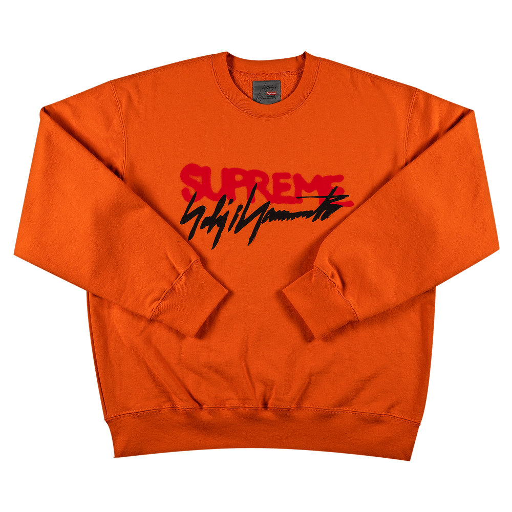 Buy Supreme x Yohji Yamamoto Crewneck 'Orange' - FW20SW64 ORANGE