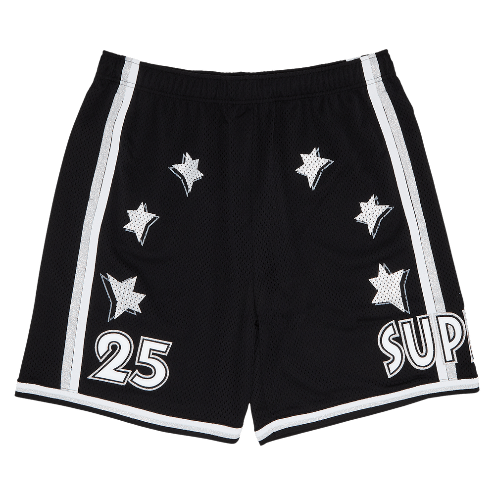 Buy Supreme All Star Basketball Short 'Black' - SS25SH31 BLACK | GOAT