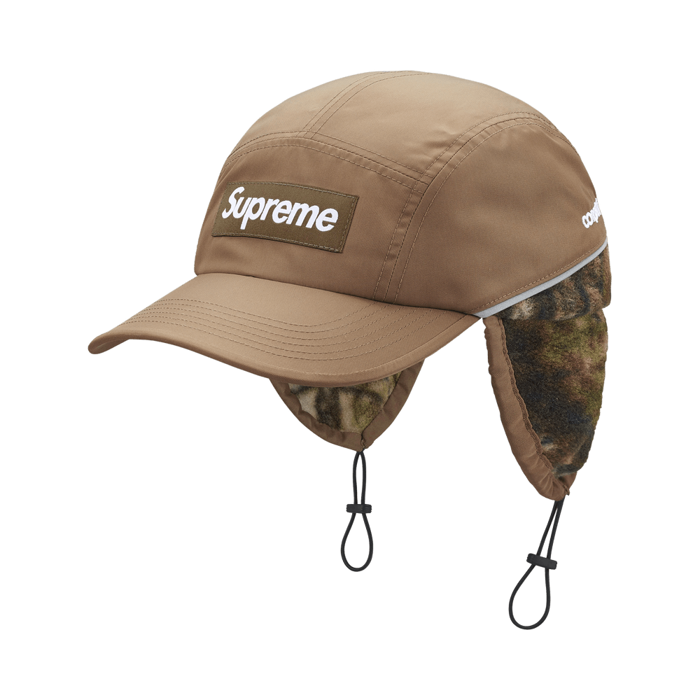 Buy Supreme Polartec Lined Packable Earflap Camp Cap 'Khaki