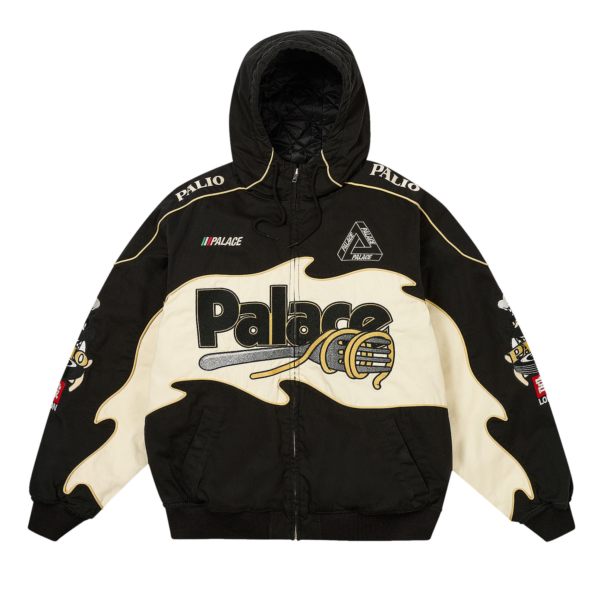 Buy Palace Pasta Jacket 'Black' - P27JK097 | GOAT