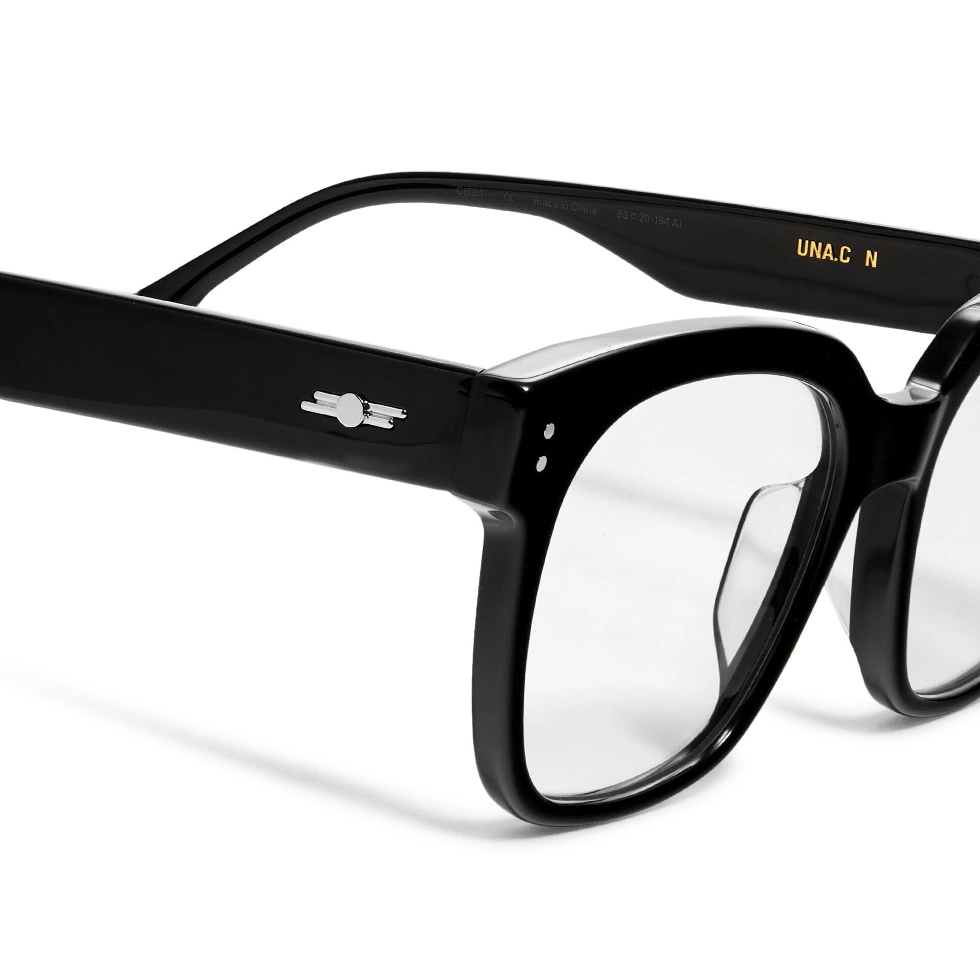 Buy Gentle Monster Una.C N-01 Glasses 'Black' - UNA C N 01 BLAC