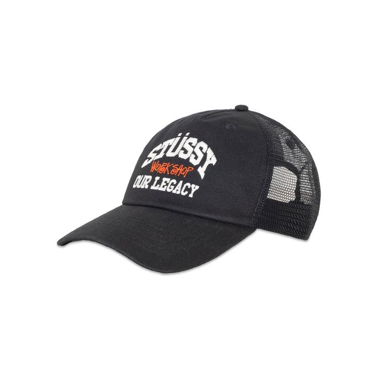 Buy Stussy x Our Legacy Work Shop Low Profile Trucker Cap 'Black