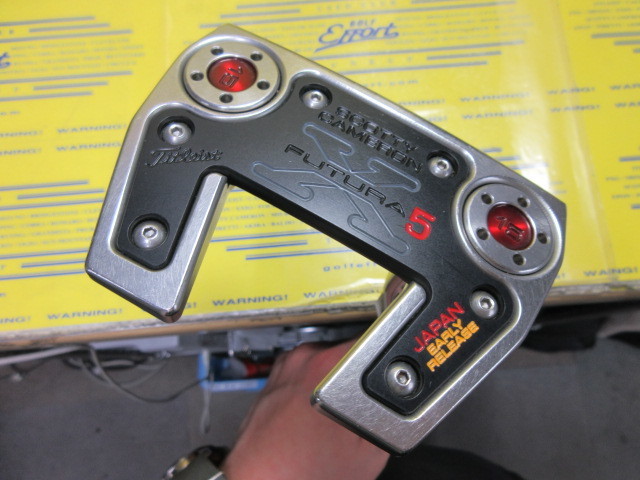 スコッティ キャメロン FUTURA X5 JAPAN EARLY RELEASEのスペック詳細