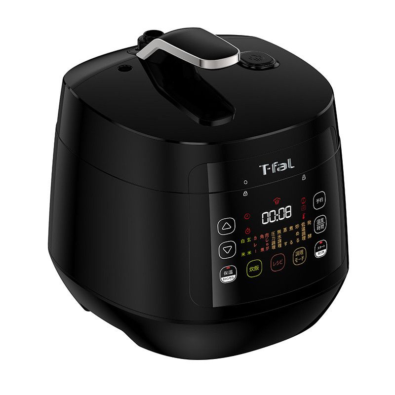 ラクラ・クッカー コンパクト電気圧力鍋（1台12役） ブラック CY3518JP