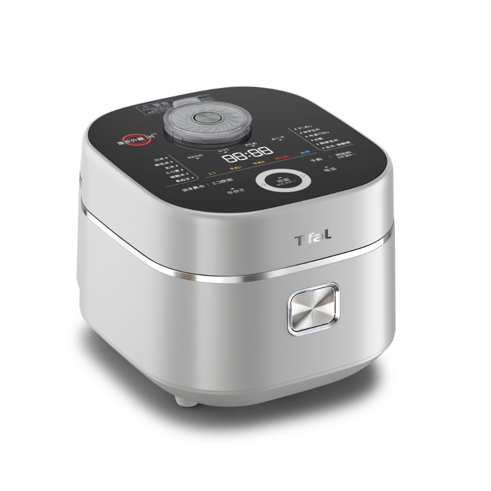 ザ・ライス 遠赤外線3DIH炊飯器 5.5合 シルバー 保存容器セット