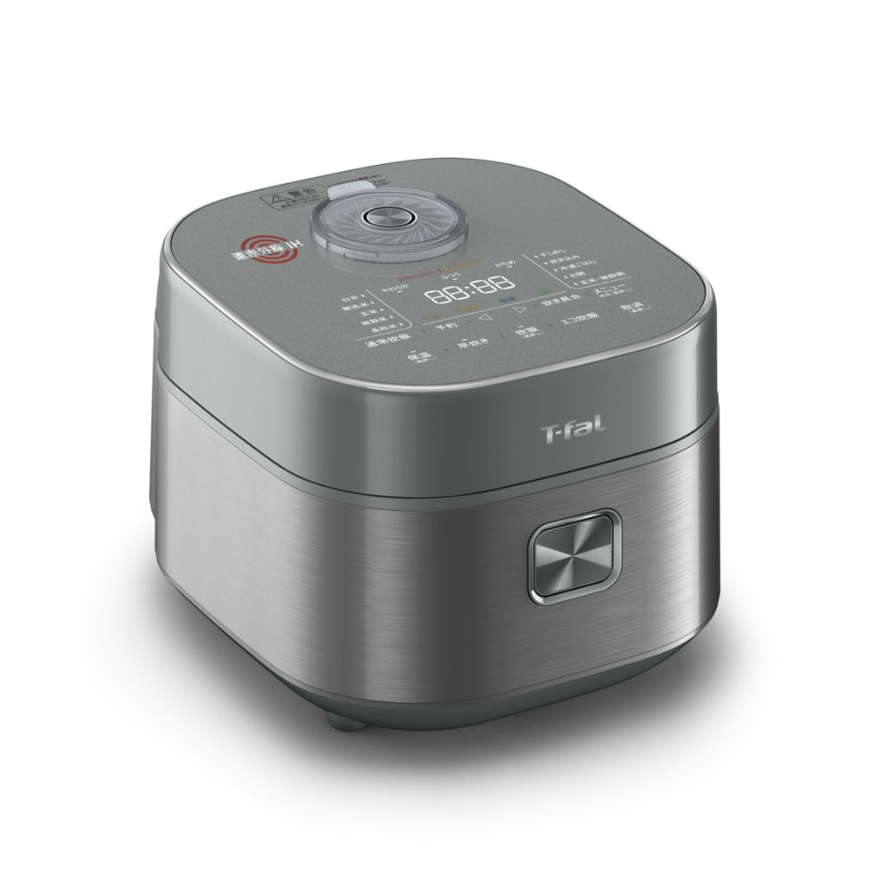 ザ・ライス 遠赤外線IH炊飯器 5.5合 メタリック 保存容器セット