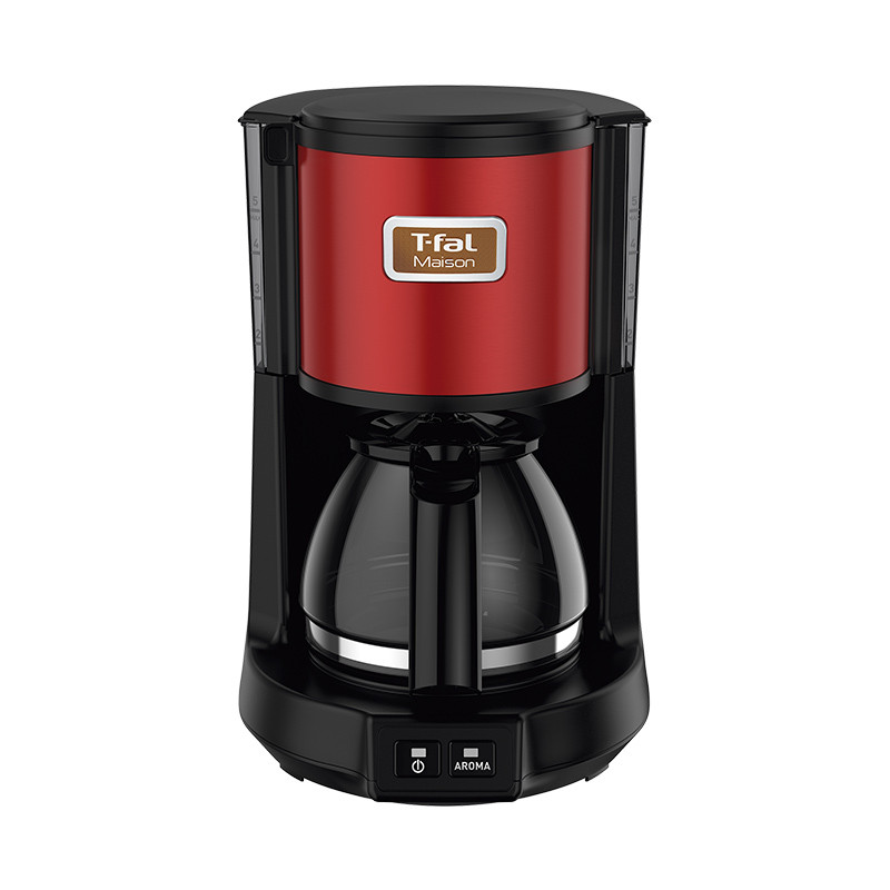 Pure cafe コーヒーメーカー レッド 最大5杯分 Pure cafe コーヒー