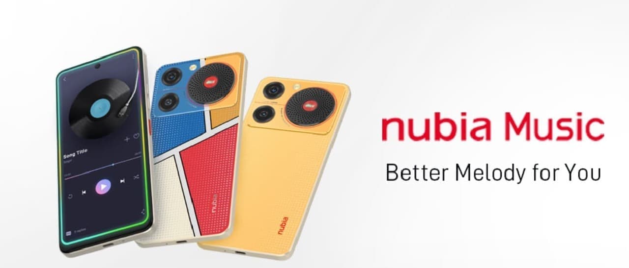 超音楽特化型スマートフォン「ZTE nubia Music」がリリース！2 つの