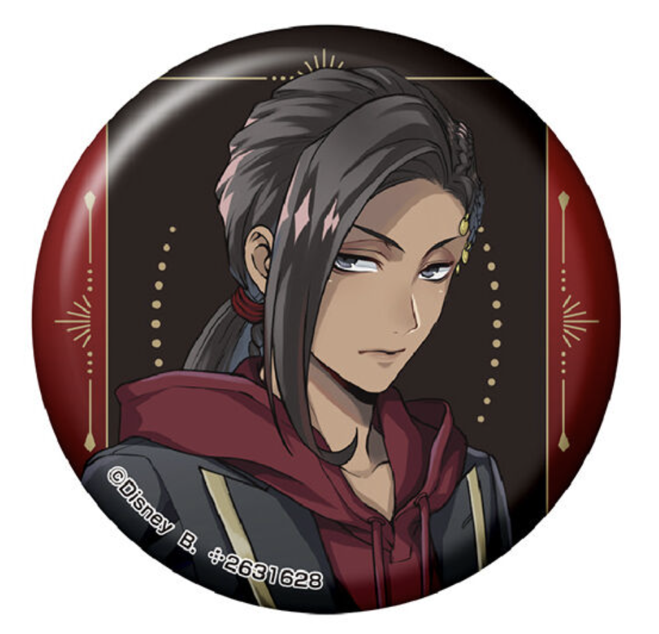 ジャミル ツイステ 式典服 缶バッジ カプ缶 スカラビア ツイステッド