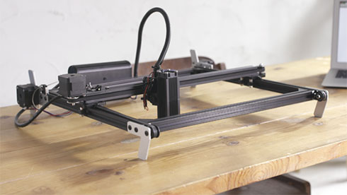 DIYや試作に、5万円台のレーザー加工機「FABOOL Laser Mini」 - MONOist