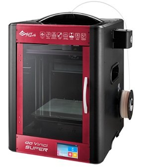 造形サイズはシリーズ中で最大、3Dプリンタ「ダヴィンチ Super」を発表