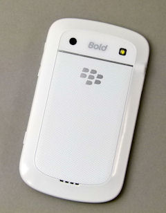 写真で解説する「BlackBerry Bold 9900」Pure White - ITmedia Mobile