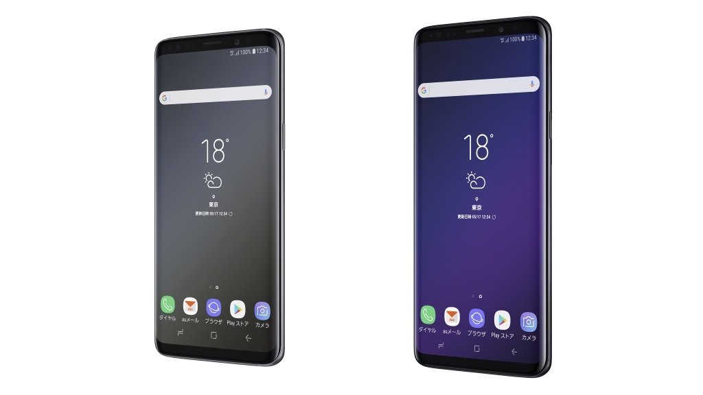 auが「Galaxy S9」「Galaxy S9+」を5月18日発売 可変絞りカメラで昼夜