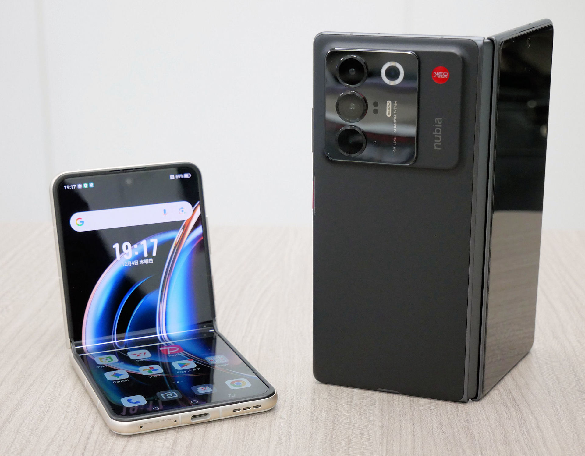 ZTEの新折りたたみ「nubia Fold」は“日本発”で誕生 破格の安さでも