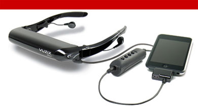 眼鏡型HMDが2万円 Vuzix「iWear」 - ITmedia NEWS