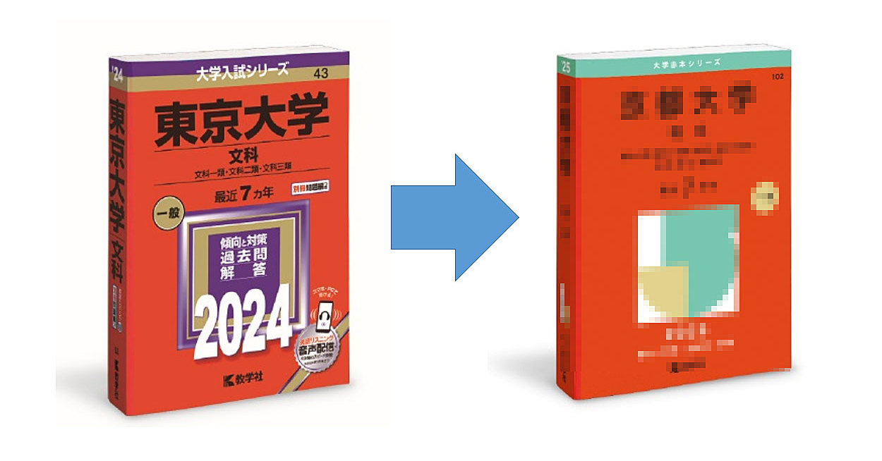 なぜ「赤本」は表紙を変えたのか 18歳の人口が減っても、売り上げが