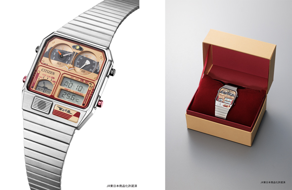シチズン、上野駅開業140周年を記念した「腕時計」を発売：3モデル（2