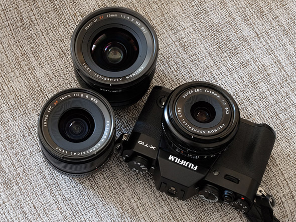 FUJIFILM X-T10」のレンズ選び 広角単焦点レンズ編 - ITmedia NEWS