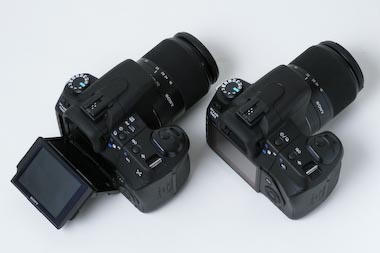 快適ライブビューで味わうツァイスの描写――ソニー「α350」：レビュー