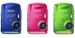 富士フイルム、コンパクトな防水デジカメ「FinePix Z33WP」発売