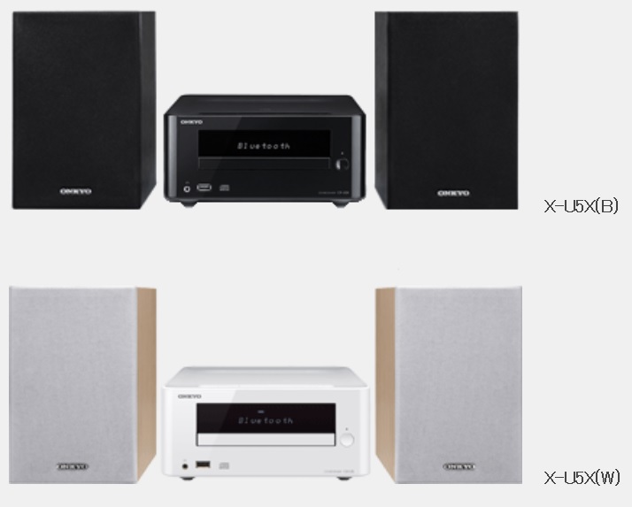 オンキヨー、3万円前後のNFC/Bluetooth対応CDミニコンポ「X-U5X」を10