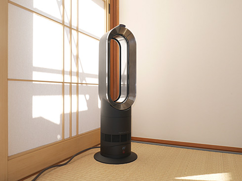 デザイン重視で買っても後悔しないファンヒーター、ダイソン「AM09