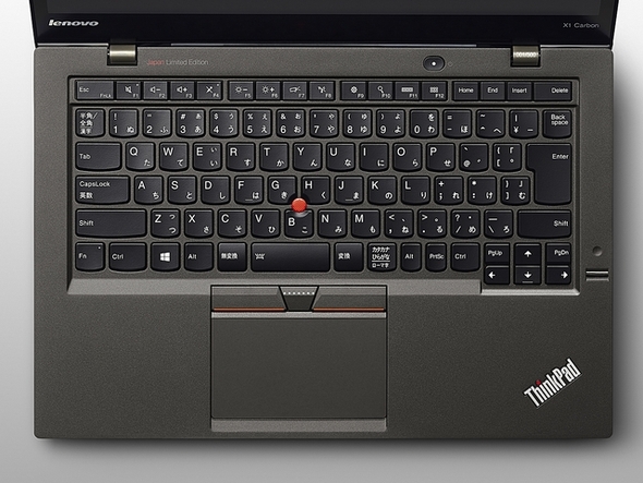 レノボ、“米沢工場製ThinkPad”記念モデル「ThinkPad X1 Carbon Japan