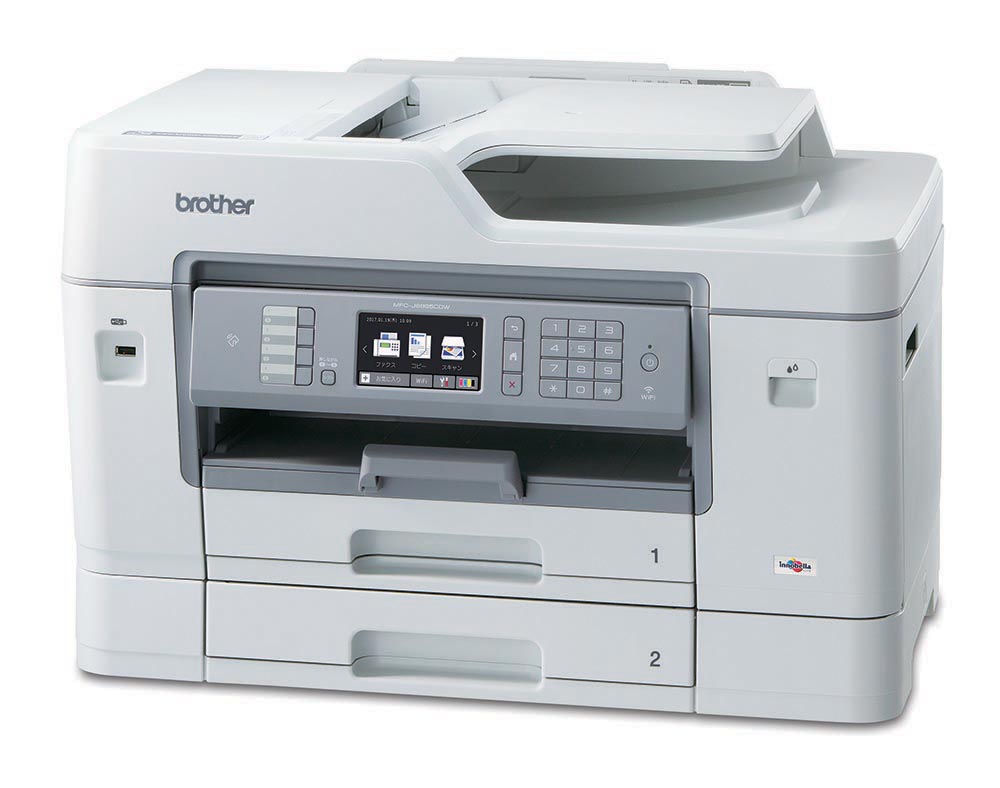 ブラザー、ビジネス文書に適した全色顔料インクを採用するA3