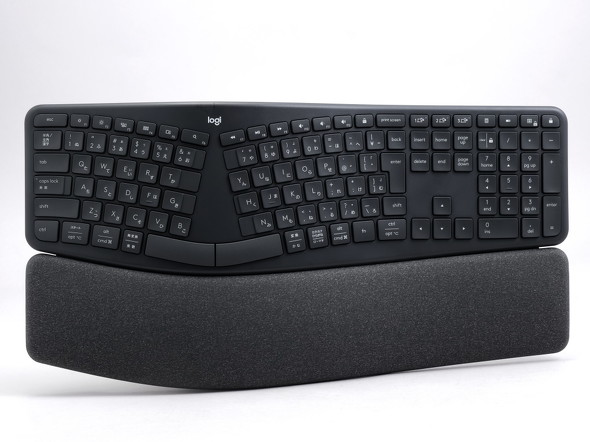 ロジクールが人間工学に基づくスプリットキーボード「ERGO K860」を