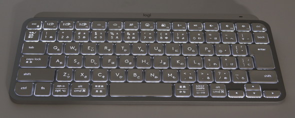 ハイブリッドワークで活躍する省スペースキーボード「MX KEYS MINI」を