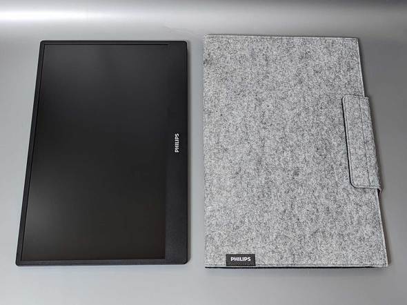 一体型スタンドでパススルー充電にも対応 フィリップスの15.6型