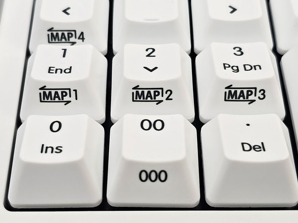 カスタマイズで左手デバイスにもなる東プレのテンキー新モデル