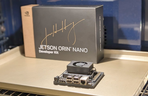 手のひらサイズのエッジ端末「NVIDIA Jetson Orin Nano Super
