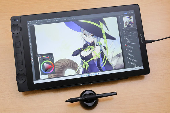 名前に「Pro」を付け忘れた？ イラストレーターがHuionの新作液タブ