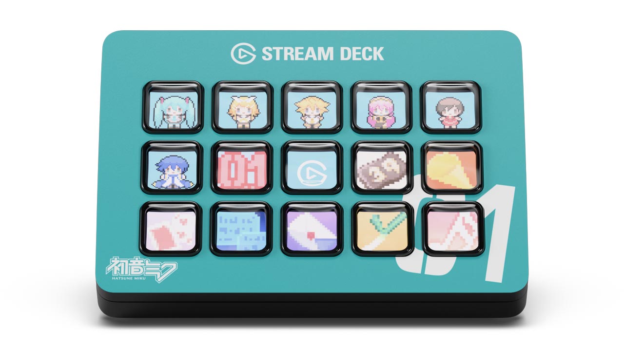 Elgato、“初音ミク”コラボデザインのStream Deckを発表 - ITmedia PC USER