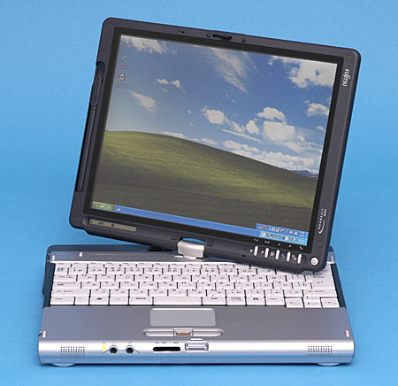 オフィスを狙った本格仕様の2スピンドルコンバーチブル型タブレットPC