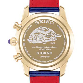 セイコー×JOJO、「第5部 黄金の風」の7人をイメージした腕時計（1/2