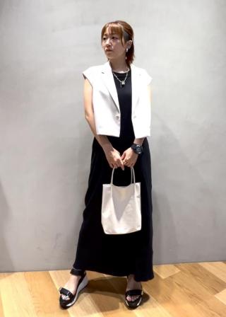 ROPÉ PICNIC R(ロペピクニック アール) / ジップ付きトップス×テレコ